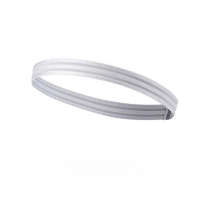 1 Pc Women Sweatbands Football Yoga Pure Hair Bands Anti-Slip Elastic Rubber Thin Sports Headband Men Hair Accessories Headwrap