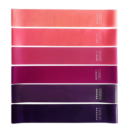 Latex Fitness Resistance Bands Sports Elastic Rubber Bands Crossfit Training Mini Band Exercise Strength Yoga Workout Equipment