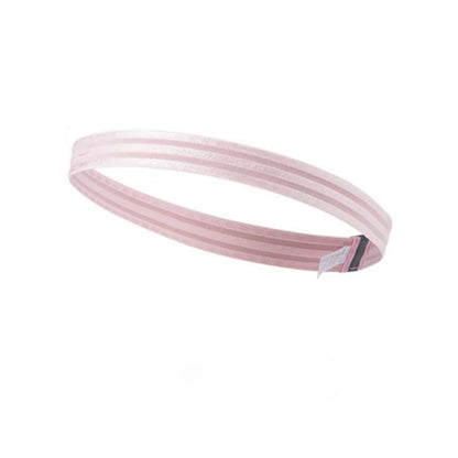 1 Pc Women Sweatbands Football Yoga Pure Hair Bands Anti-Slip Elastic Rubber Thin Sports Headband Men Hair Accessories Headwrap